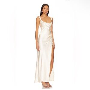 Runaway the Label Satin Maxi